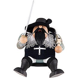 Smoker  -  Musketeer Athos  -  Shelf Sitter  -  16cm / 6 inch