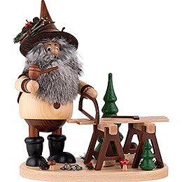 Smoker - Ore Gnome Mining Carpenter - 26 cm / 10.2 inch