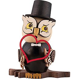 Smoker  -  Owl Bridegroom  -  15cm / 5.9 inch