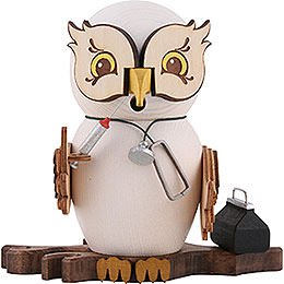 Smoker  -  Owl Doctor  -  15cm / 5.9 inch