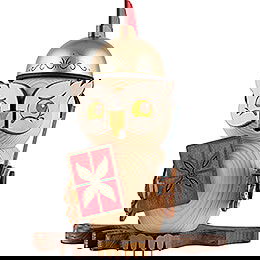 Smoker - Owl Roman - 15 cm / 5.9 inch