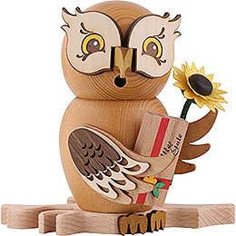 Smoker  -  Owl Well - Wisher  -  15cm / 5.9 inch
