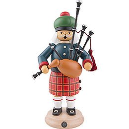 Smoker - Scotsman with Bagpipe - 27 cm / 11 inch