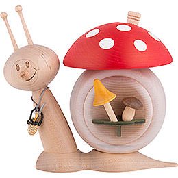 Smoker - Snail Sunny Mushroom Snail - 16 cm / 6.3 inch