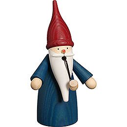 Smoker  -  Traditional Gnome Blue  -  16cm / 6 inch