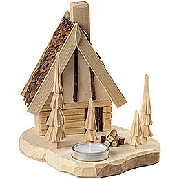 Smoking Hut - A-Frame House - 18 cm / 7.1 inch