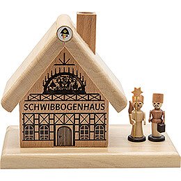 Smoking Hut Candle Arch House - 12 cm / 4.7 inch