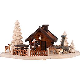 Smoking Hut  -  Forester's house  -  11cm / 4.3 inch