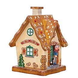 Smoking Hut  -  Gingerbread House  -  17cm / 6.7 inch