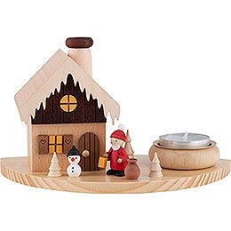 Smoking Hut  -  Santa  -  10,5cm / 4.1 inch