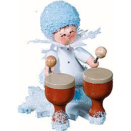 Snowflake with Kettledrum - 5 cm / 2 inch