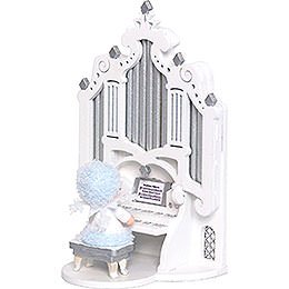 Snowflake with Organ - 12 cm / 4.7 inch