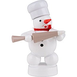Snowman Baker with Decorating Bag - 8 cm / 3.1 inch
