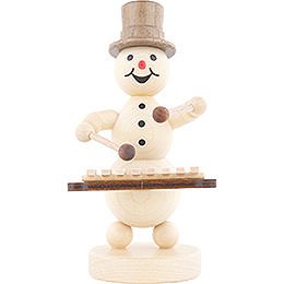 Snowman Musician Xylophone - 12 cm / 4.7 inch