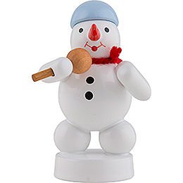 Snowman Snger with Microphone - 8 cm / 3 inch