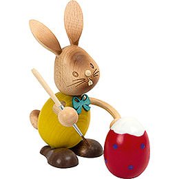 Snubby Bunny Egg Painter  -  12cm / 4.7 inch