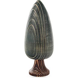Solid Wood Tree - Conical - Green - 17 cm / 6.7 inch