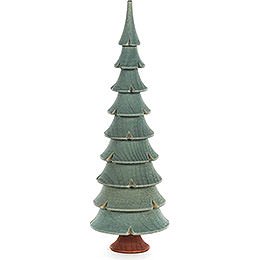 Solid Wood Tree - Green - 17,5 cm / 6.9 inch