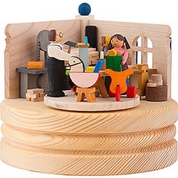Spieldose Spielzeugmacherwerkstatt  -  8,5cm