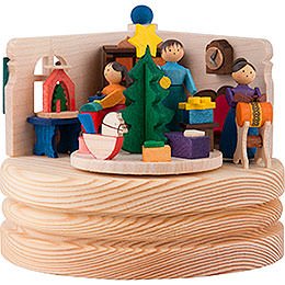 Spieldose Weihnachtsstube - 8,5 cm