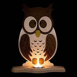Tea Light Holder - Owl - 30,5 cm / 12 inch