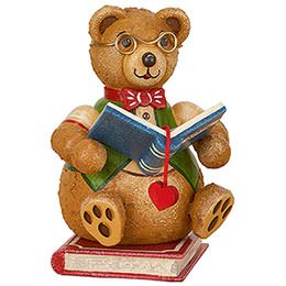 Teddy mini - Bücherwurm - 7 cm