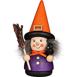 Teeter Figurine Halloween Witch  -  11cm / 4.3 inch