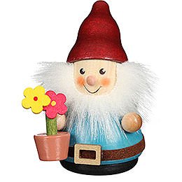 Teeter Man Dwarf with Flower Pot - 8 cm / 3.1 inch