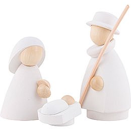 The Holy Family White/Natural - Small - 7 cm / 2.8 inch