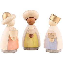 The Three Wise Men Colored - Small - 7 cm / 2.8 inch