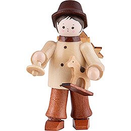 Thiel-Figur Spielzeughndler - natur - 6 cm