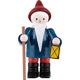 Thiel Figurine - Gnome with Lantern - coloured - 6 cm / 2.4 inch
