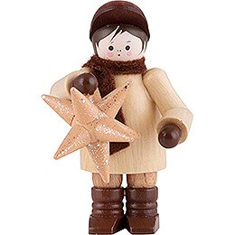 Thiel Figurine - Man with Star - 6 cm / 2.4 inch