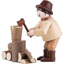 Thiel Figurine  -  Woodchopper  -  natural  -  5,5cm / 2.2 inch