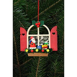Tree Ornament  -  Advent Window with Niko  -  7,6x7,0cm / 3x3 inch
