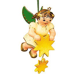 Tree Ornament - Angel Stars Taler - 6 cm / 2,5 inch