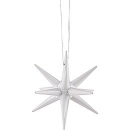 Tree Ornament - Christmas Star White - 7 cm / 2.8 inch