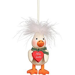 Tree Ornament - Feather Duckling 
