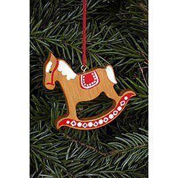 Tree Ornament - Ginger Bread Horse Gross Brown - 6,2x6,5 cm / 2.4x2.5 inch