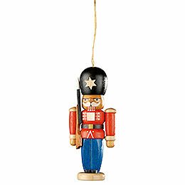 Tree Ornament  -  Nutcracker Guarding Soldier  -  8cm / 3.1 inch