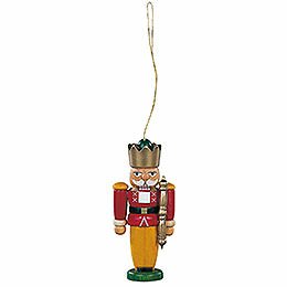 Tree Ornament  -  Nutcracker King Colored  -  8cm / 3.1 inch
