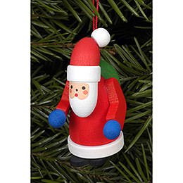 Tree Ornament  -  Santa Claus  -  2,5x5,0cm / 1x2 inch