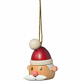 Tree Ornament  -  "Santa Claus' Head"  -  5cm / 2 inch
