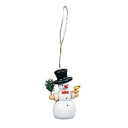 Tree Ornament  -  Snowman  -  8cm / 3 inch