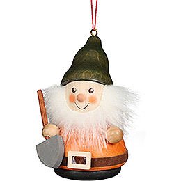 Tree Ornament Teeter Man Dwarf with Shovel - 8 cm / 3.1 inch