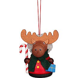 Tree Ornament - Teeter Man Moose - 7,5 cm / 3 inch