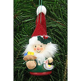 Tree Ornament  -  Teeter Man Santa Claus  -  12,5cm / 3 inch