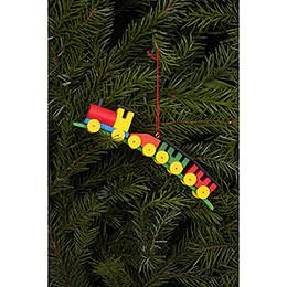 Tree Ornament  -  Train  -  13,0x2,6cm / 5x1 inch