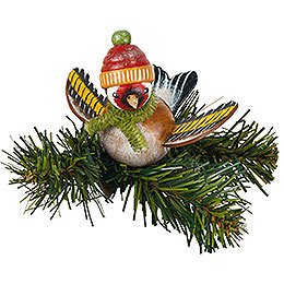 Tree Ornament - Tree Clip Goldfinch - 6,5 cm / 2,5 inch