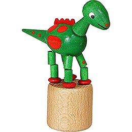 Wiggle Figure  -  Dinosaur  -  green  -  8,5cm / 3.3 inch